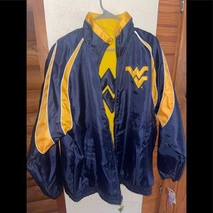 G-III West Virginia reversible jacket Sz. XL